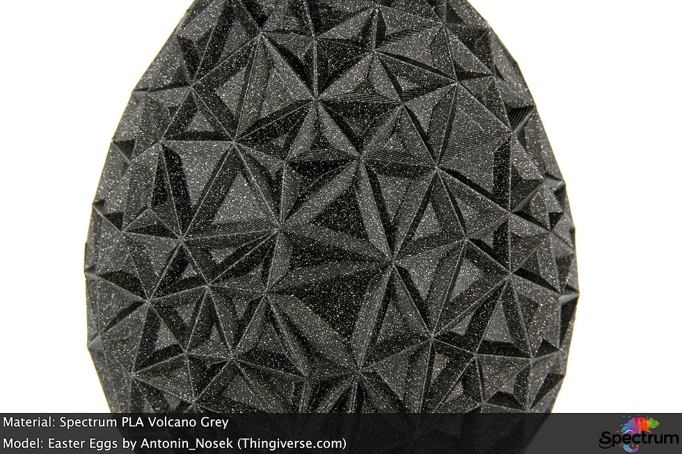 Miniature : PLA Glitter VOLCANO GREY