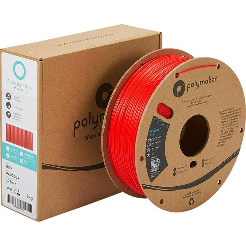 Miniature : Polymaker PolyLite PLA Red