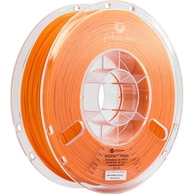 Miniature : Polymaker PolyFlex TPU95 Orange
