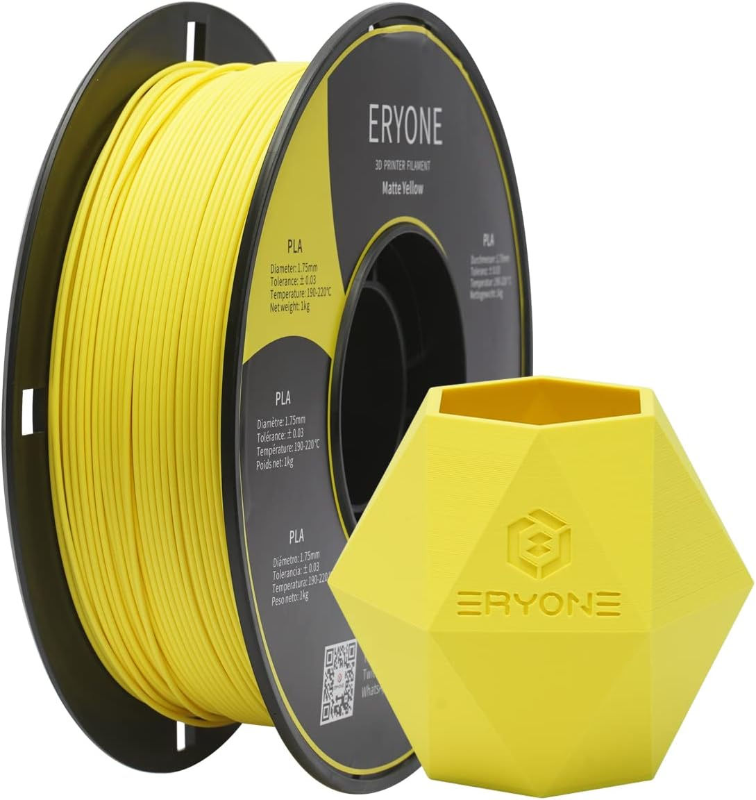 Eryone PLA Matte Yellow