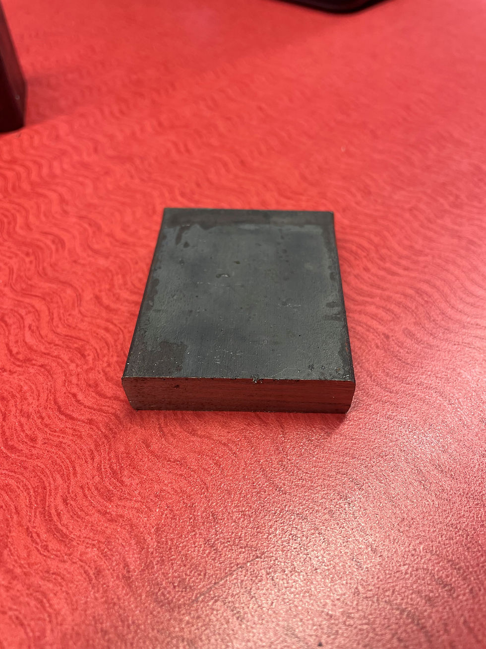 Figure 4: Flat plate - 1/2" cut to 2" length