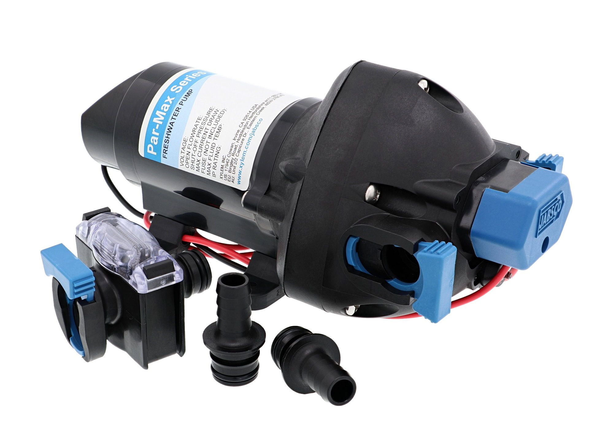 Jabsco PARMAX 3 Water Pressure Pump 11LPM 25PSI