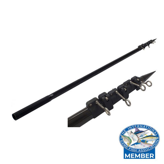 Kilwell Stiffyrigger Blank Telescopic - 4.5m - Eac