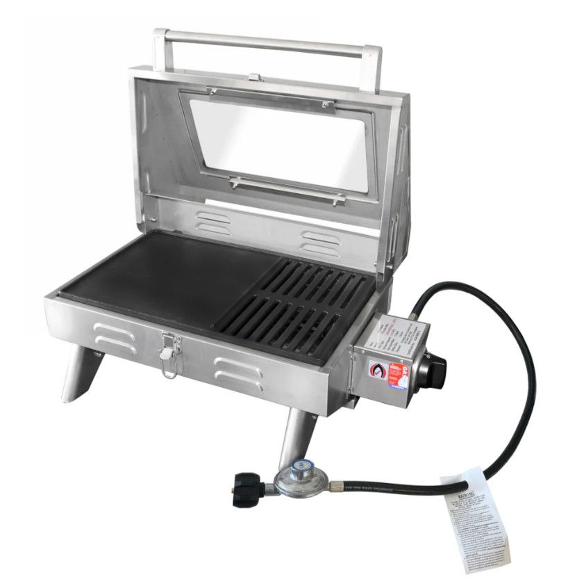 Kiwi Sizzler Window 316 S/S BBQ With Flame Failure