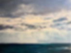 Sunlit Beams In Clouds