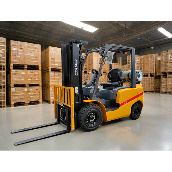 EKKO EK20TLP Forklift with solid pneumatic tires 4500 lbs., cap.