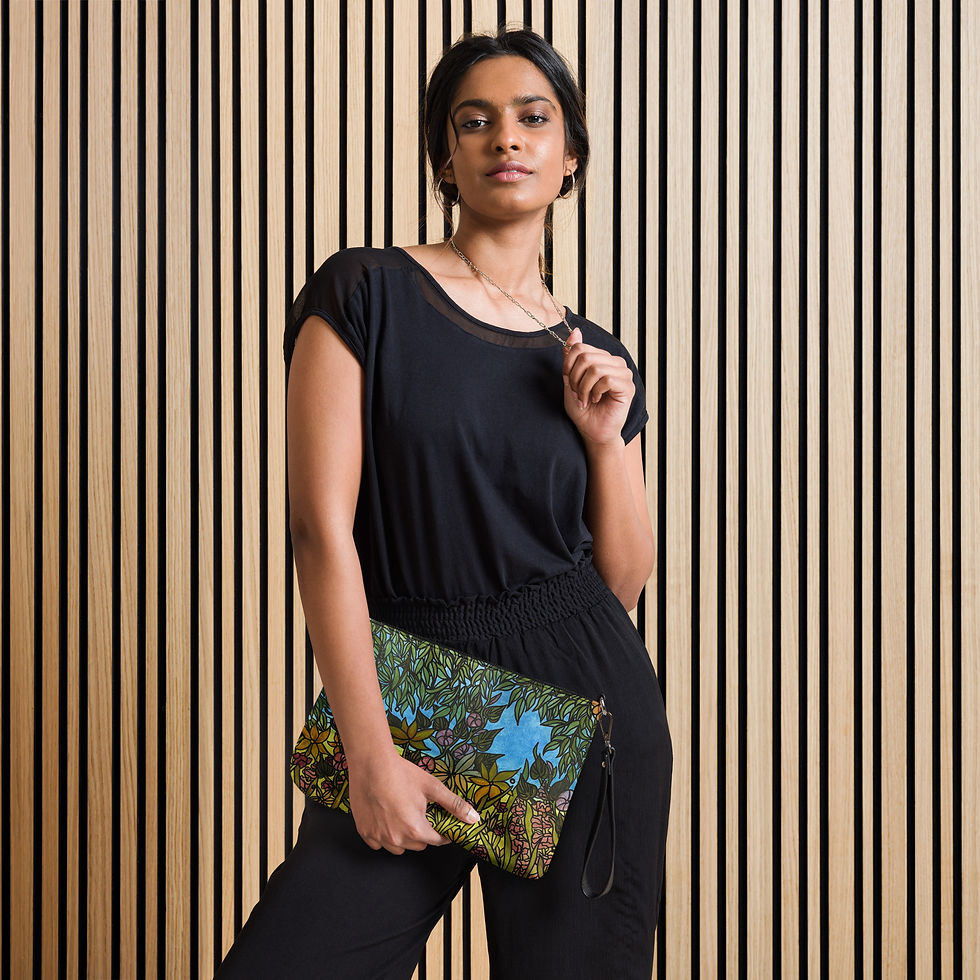 Thumbnail: The Crossbody- "Competing Florals"