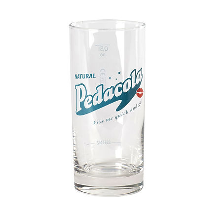 Pedacola Glas 0,5 Liter