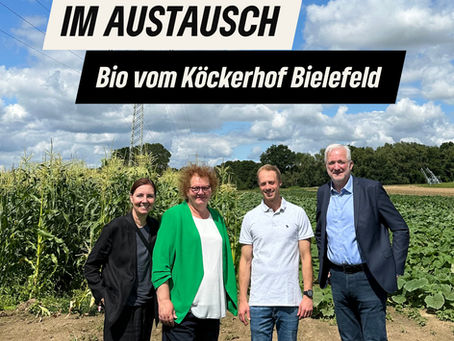 Mit Gregor Kaiser MdL auf dem Köckerhof – Bioland-Landwirtschaft zum Anfassen
