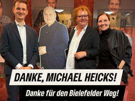 Danke, Michael Heicks! Für 20 Jahre Theater, das berührt, bewegt und verbindet.
