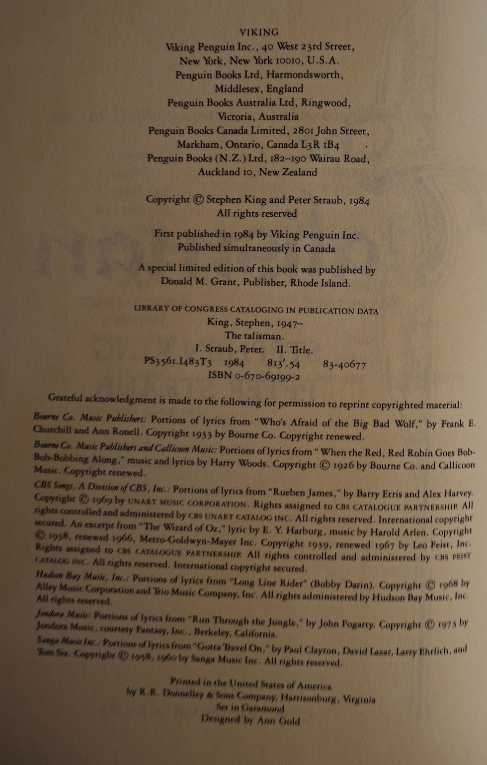 Thumbnail: The Talisman - Stephen King, Peter Straub