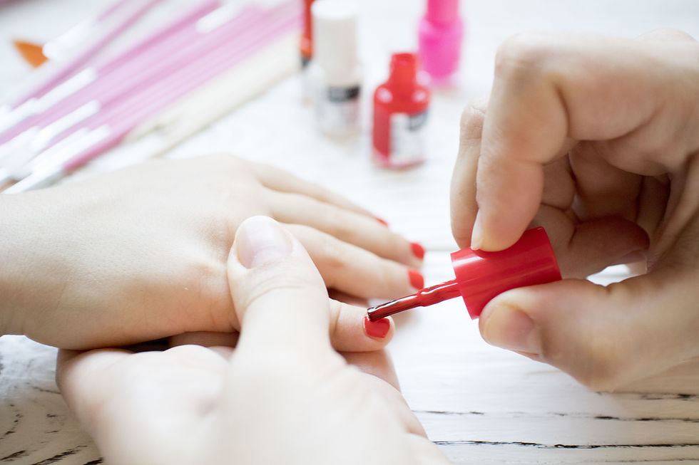 Nail Painting Session