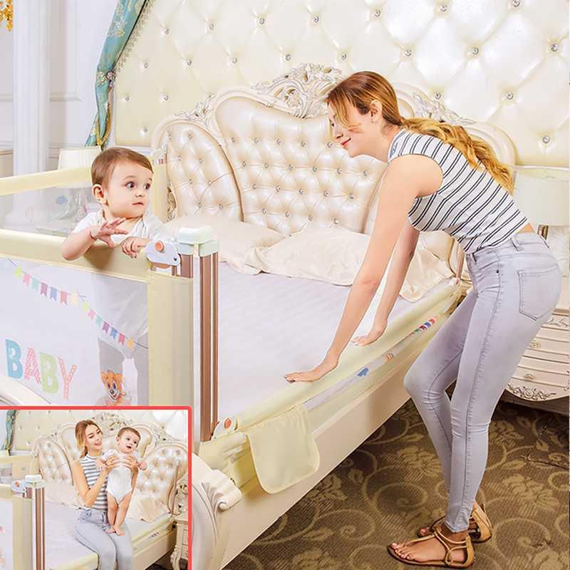 Thumbnail: Baby Bedding Sets Fence IMBABY Safety Rails Babies Children Fences Bed Crib Rai