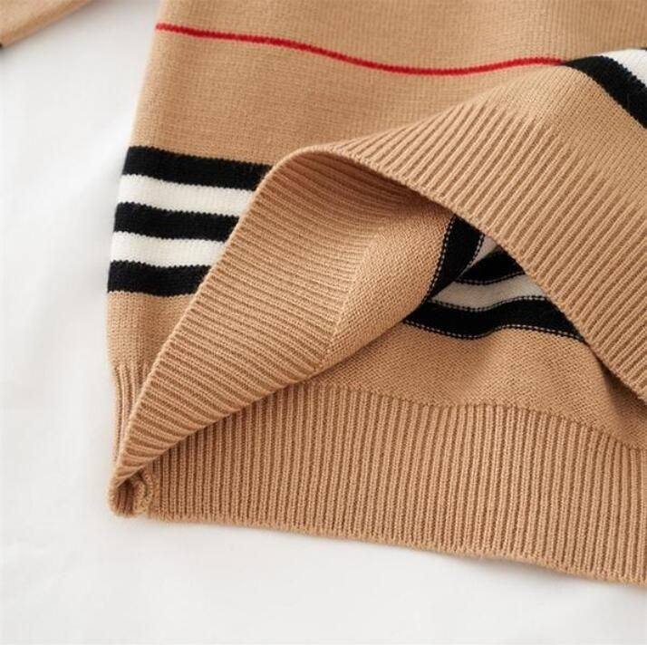 Thumbnail: 2021 Spring Autumn New Arrival Girls Knitted 2 Pieces Suit Top+skirt Kids Cloth
