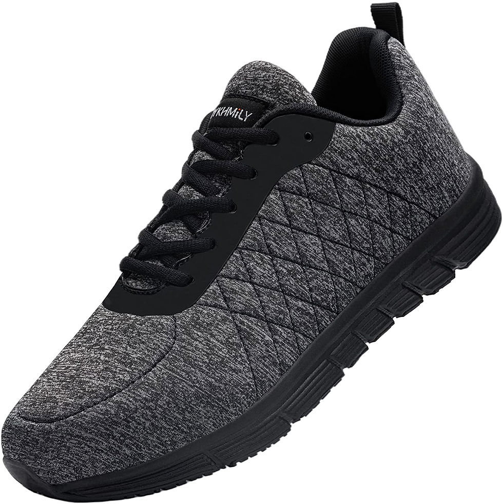Thumbnail: DYKHMILY Steel Toe Shoes for Men Women Lightweight Safety Shoes Slip Resistant 