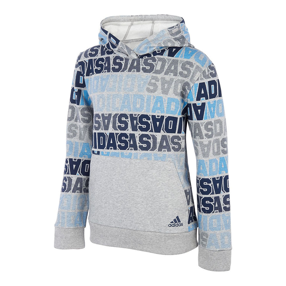 Thumbnail: Boys 8-20 adidas Fade Print Hoodie
