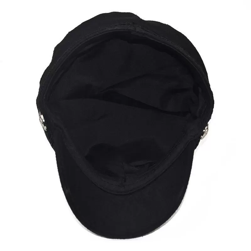 Thumbnail: Caps & Hats Fashion Wool Hat Sun Shading Military Octagonal Autumn Winter Retro