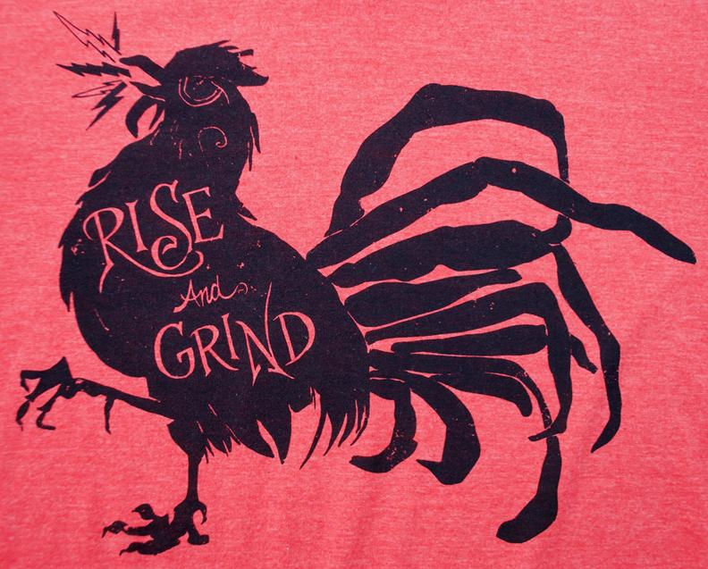 Thumbnail: Rise and Grind Heather Red