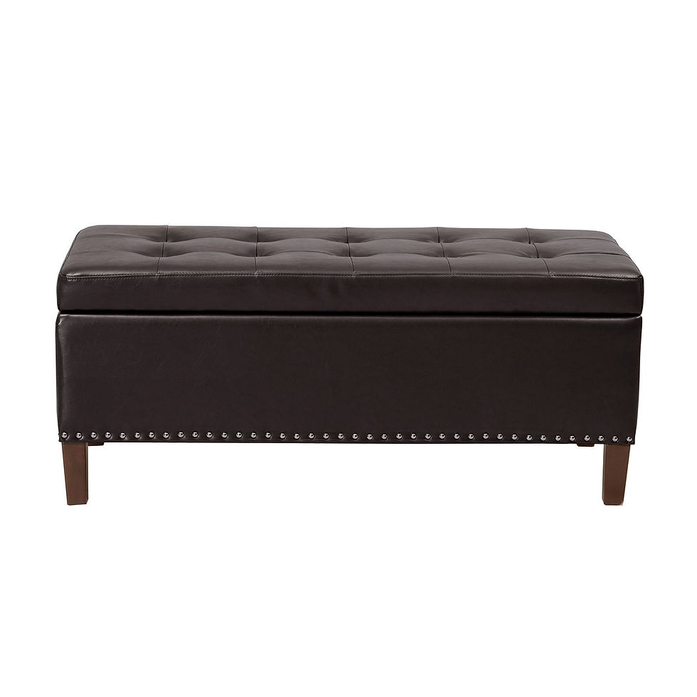 Thumbnail: Madison Park Frances Storage Ottoman