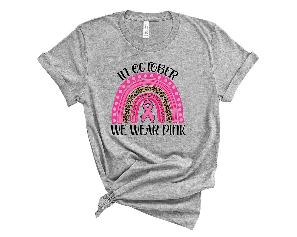 Thumbnail: We Wear Pink ( Breast Cancer Awareness ) Tee