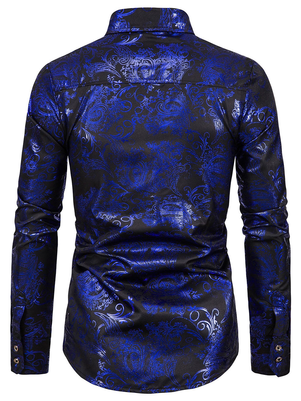 Thumbnail: Men Baroque Print Button Through Shirt