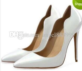 Thumbnail: Wholesales Fashion Sexy Women Brand High Heels Red Bottom Platform Pumps Black 