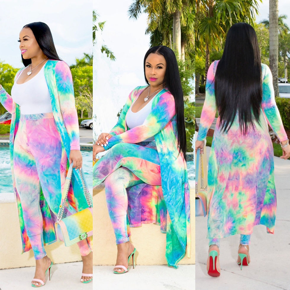 Thumbnail: Hot Sale Two Pieces Sexy Club Women Wear Women Sets Two Piece Print Sets Two