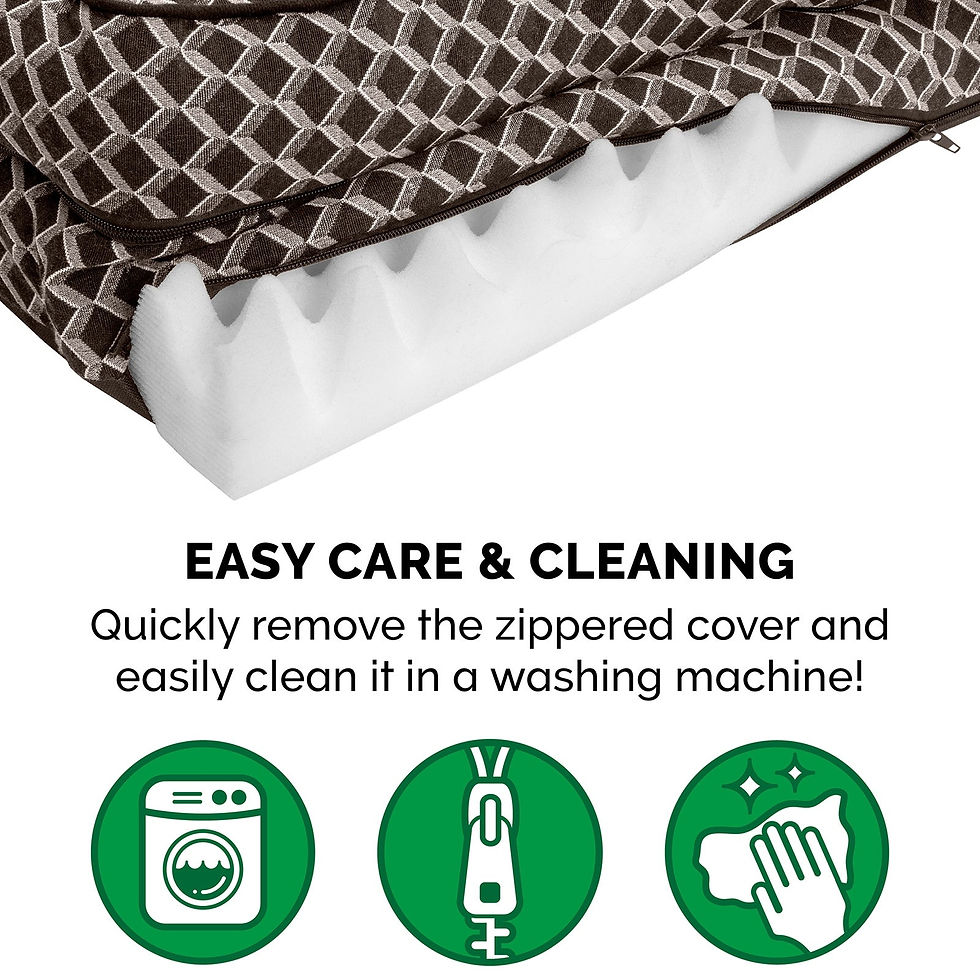 Thumbnail: FurHaven Pet Bed | Plush & Décor Comfy Couch Orthopedic Sofa-Style Dog Bed