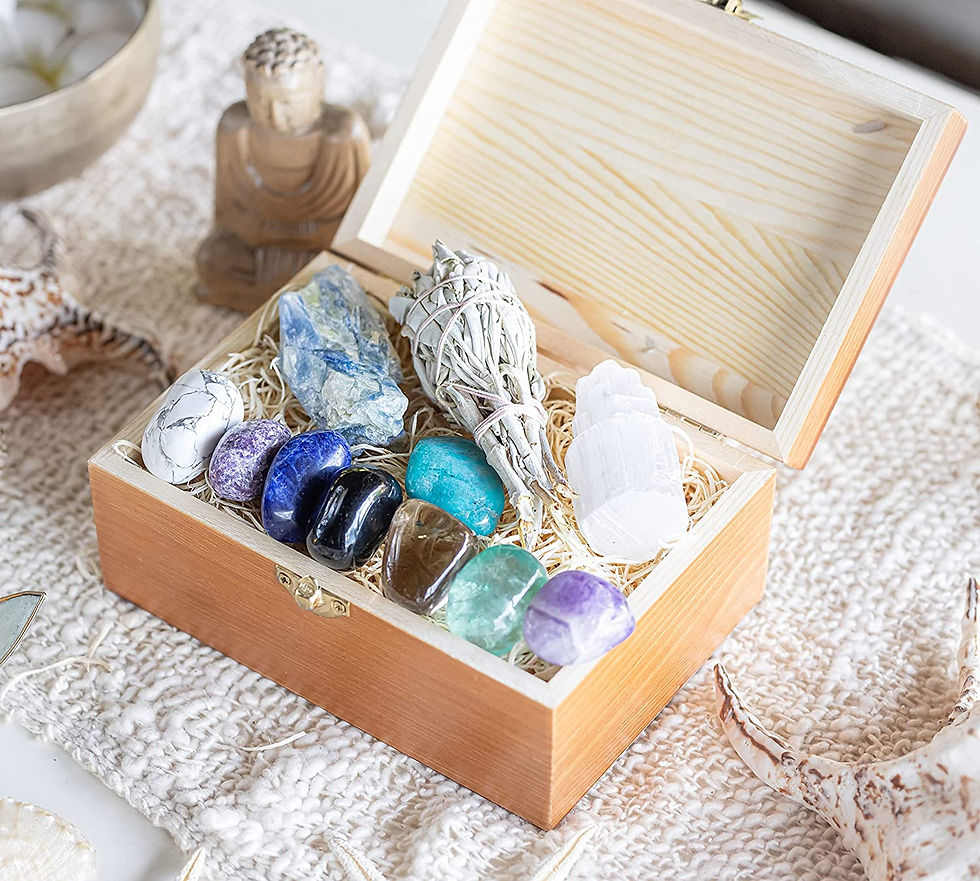 Thumbnail: Calm/Relaxation-Crystalya Premium Grade Crystals and Healing Stones for Relaxat