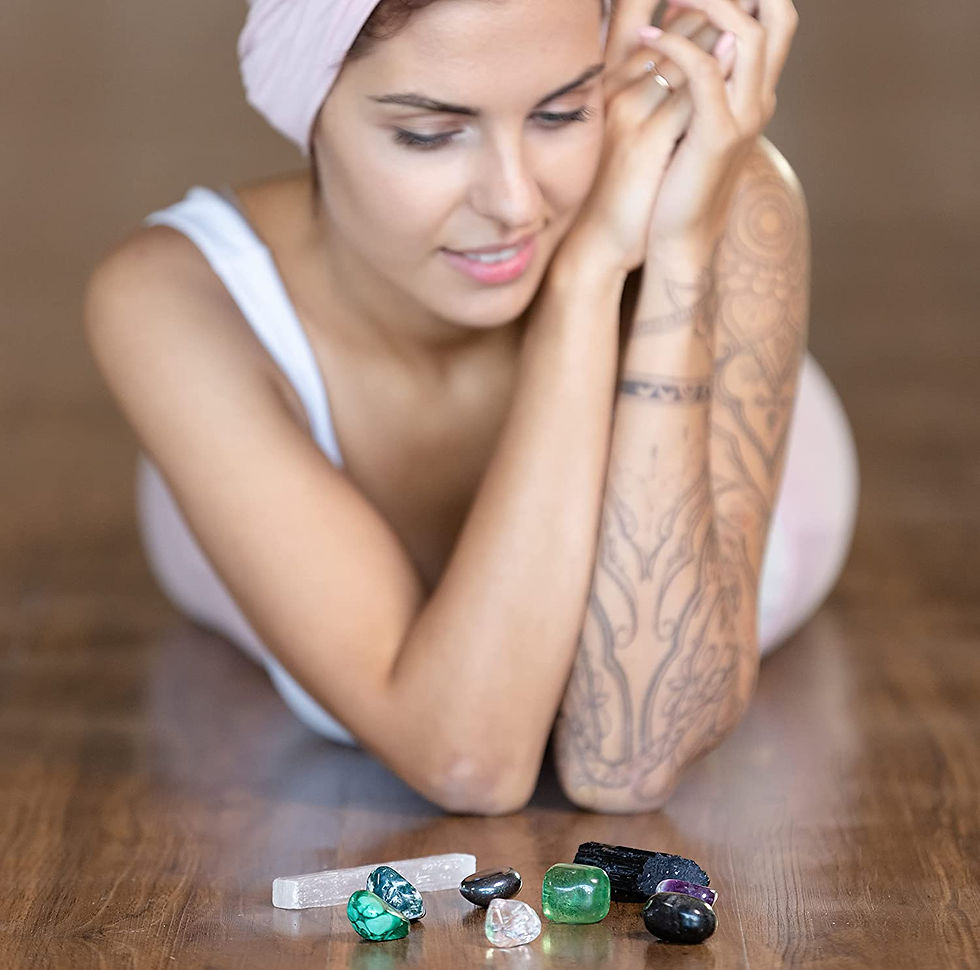 Thumbnail: Protection-Crystalya Premium Grade Crystals and Healing Stones for Protection E