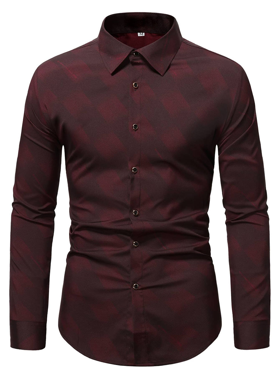 Thumbnail: Men Allover Print Button Front Shirt Without Bow
