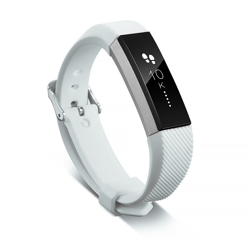 Thumbnail: Zodaca One-size Wristband with Metal Buckle Clasp For Fitbit Alta - One size