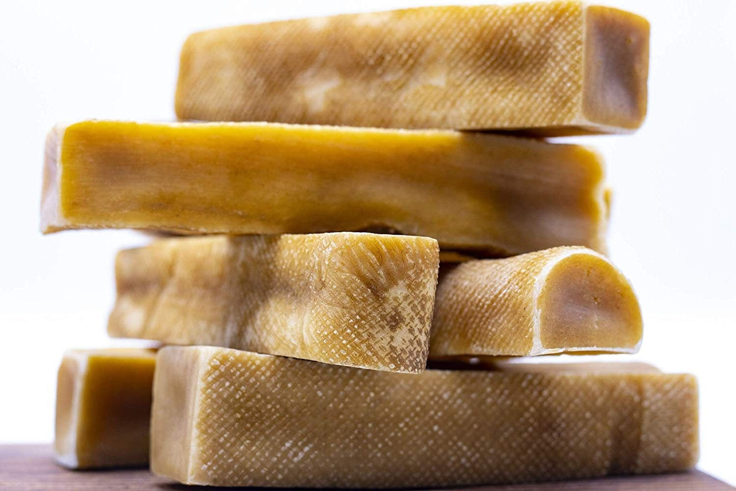5 Large Tibetan Himalayan Yak Cheese Dog Chew- All Natural Healthy Long Lasting