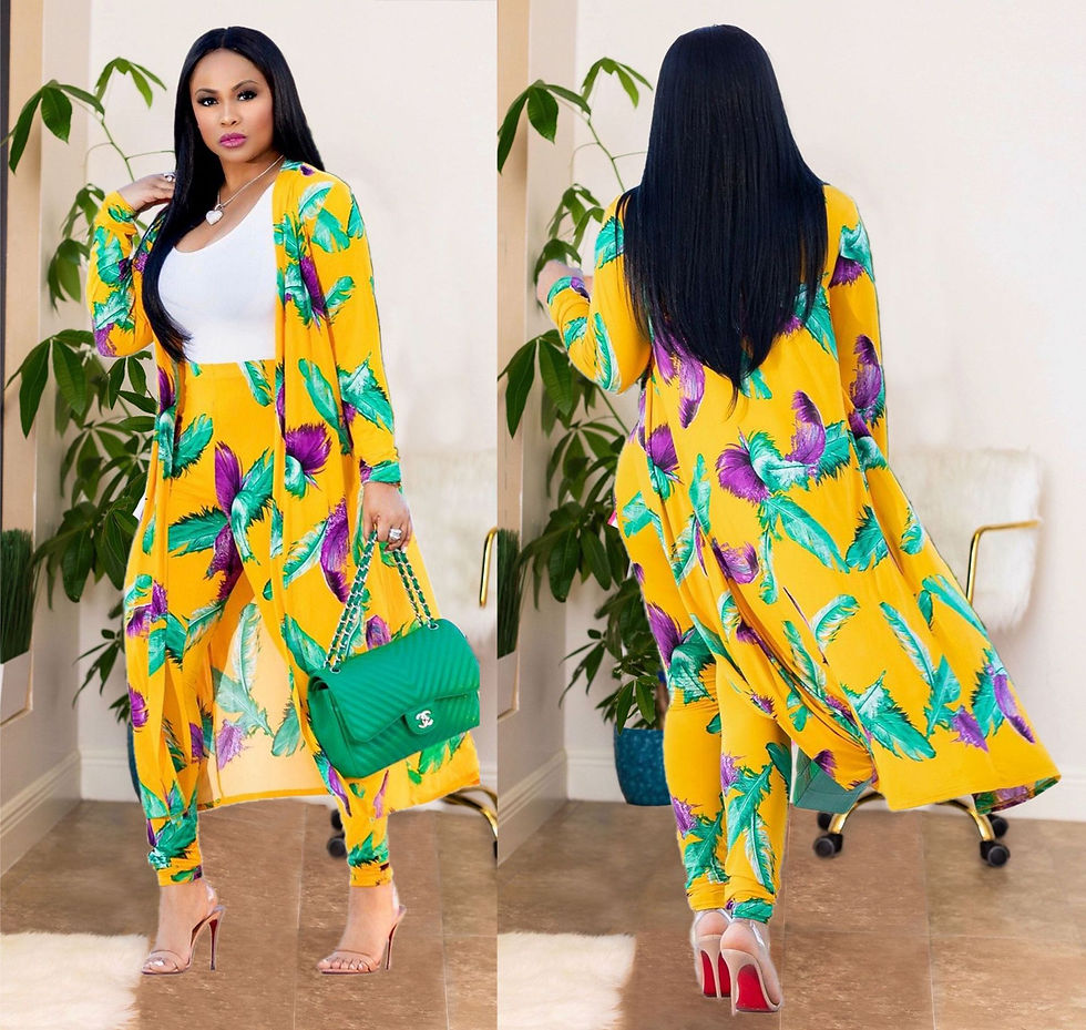 Thumbnail: Hot Sale Two Pieces Sexy Club Women Wear Women Sets Two Piece Print Sets Two