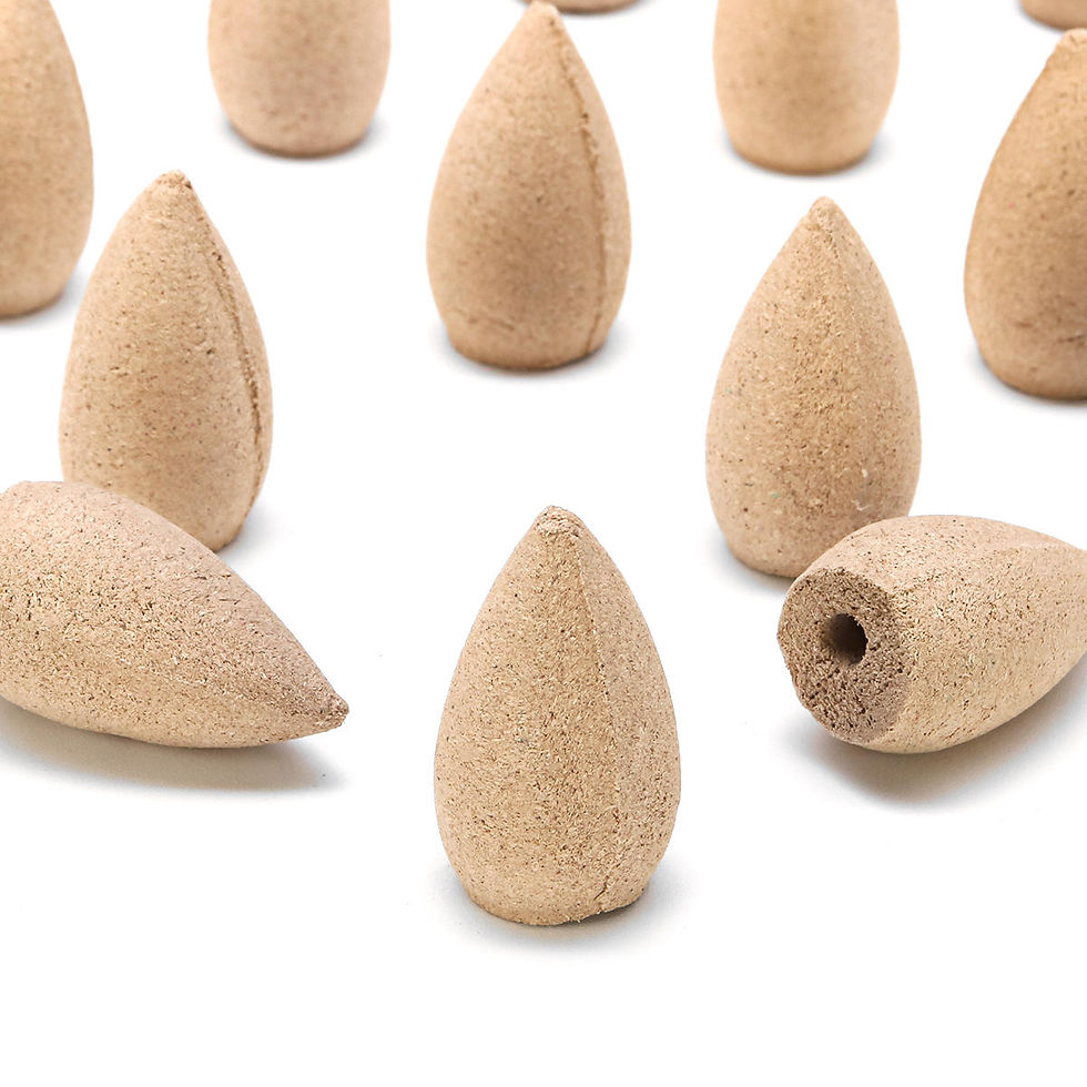 Thumbnail: 45PCS Cones Backflow Incense Burner Floral Cone With Tray Fragrance Scent Tower