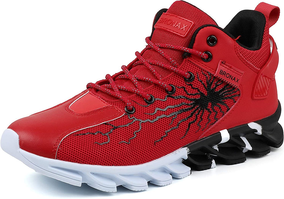 Thumbnail: BMen's Stylish Graffiti Personality Sneakers
