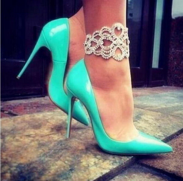 Thumbnail: Top Quality 2018 Women Shoes Red Bottoms High Heels Sexy Pointed Toe Red Sole 8