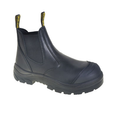 Thumbnail: 490BPO - BLACK PULL ON STEEL TOE BOOT