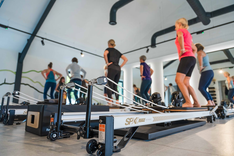 Reformer Pilates class at Runlates Shrewsbury