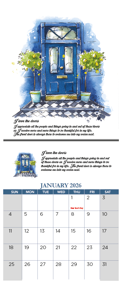 Thumbnail: 2026 Canadian Tear-off Magnetic Calendars
