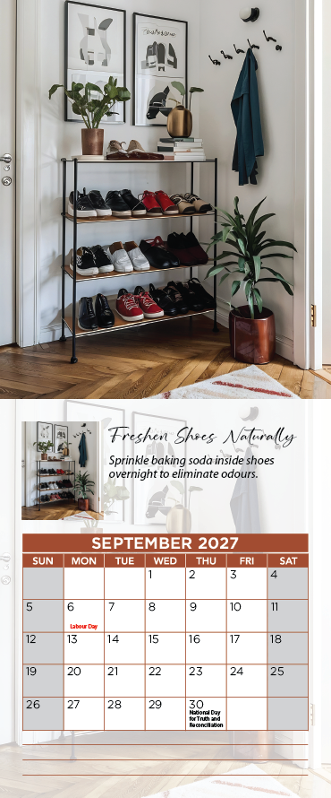 Thumbnail: Life At Home - 2027 Tear-off Magnetic Calendars