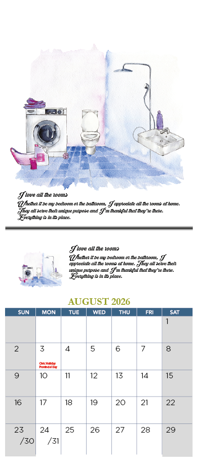 Thumbnail: 2026 Canadian Tear-off Magnetic Calendars