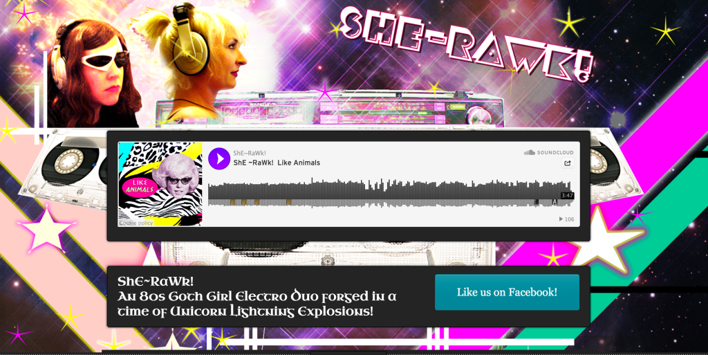 She Rawk band website