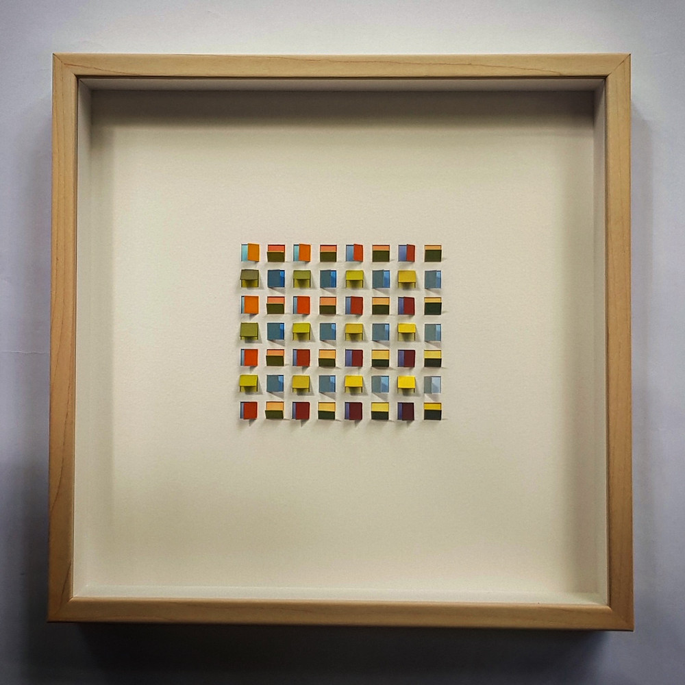 Interstice paper sculpture by Sarah Thornton-Smith for Army Art