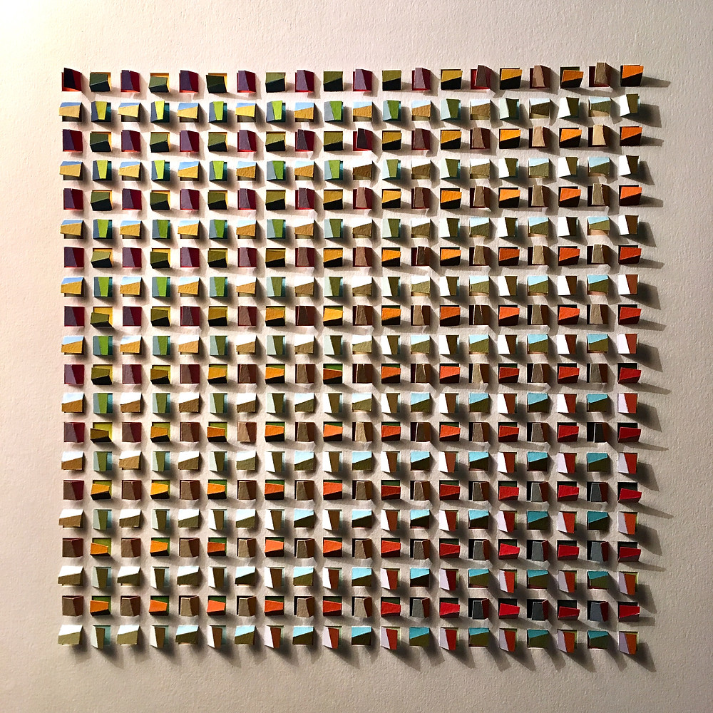 Tapestry Sarah Thornton Smith paper sculpture for Army Art