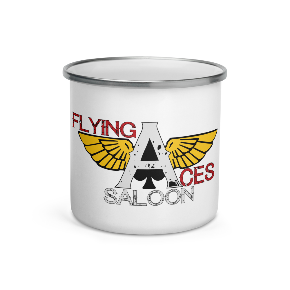 Flying Aces Enamel Mug