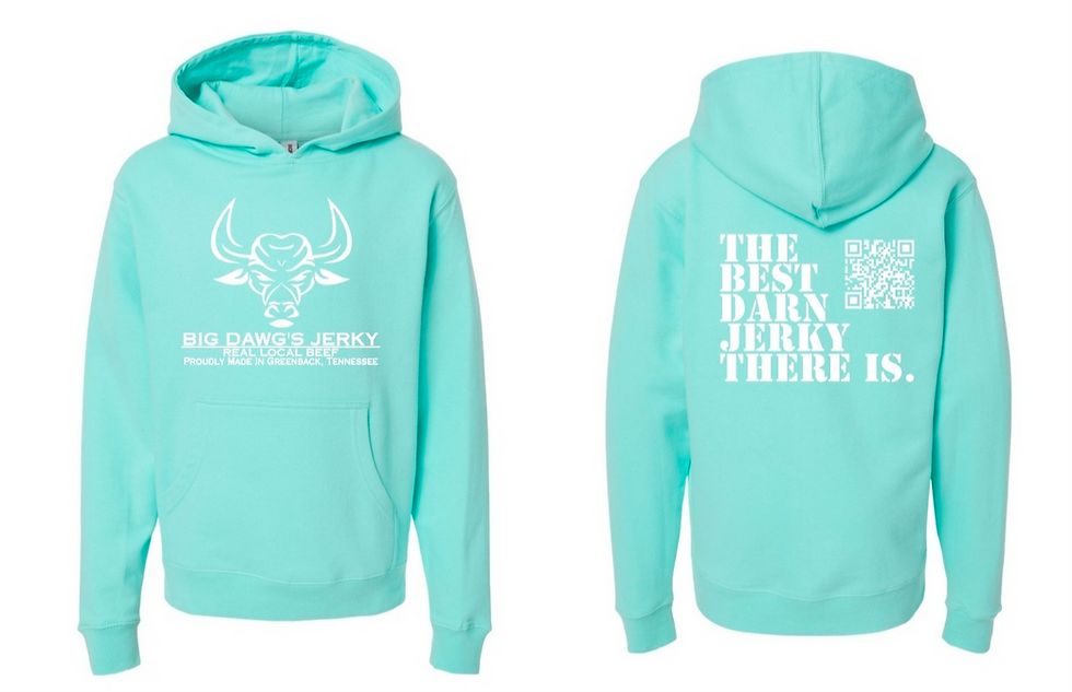 Thumbnail: Youth Mint Hoodie.