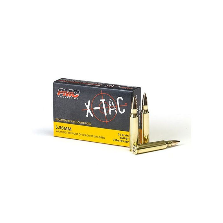 Thumbnail: PMC X-TAC 5.56 NATO 55gr FMJ 300RDS + Mag Bundle