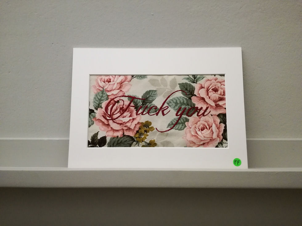 Gobelin (tapestry) done by Roberta Ferlin