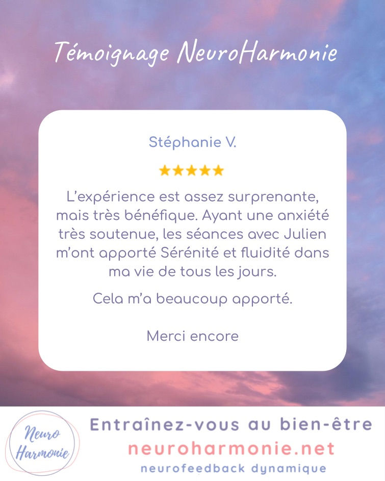 Témoignage NeuroHarmonie (Stéphanie)